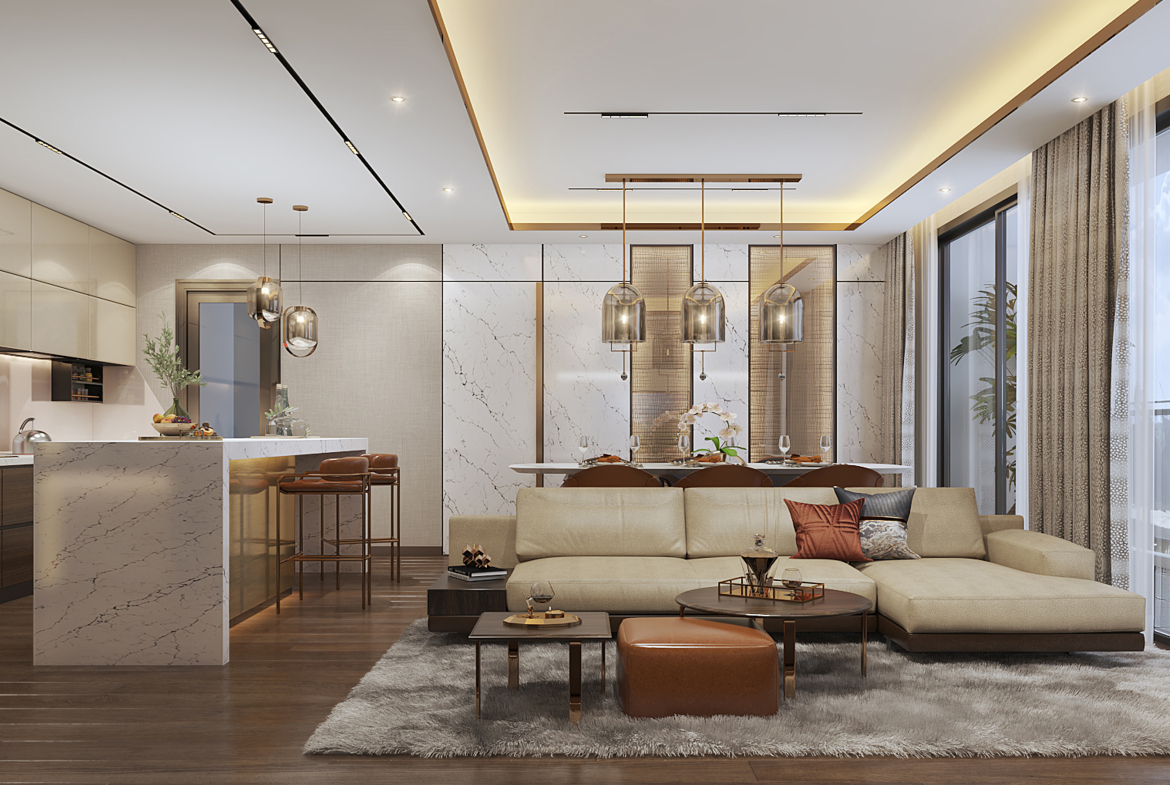 4. 3BR-TYPE A2 – LIVING – DINING