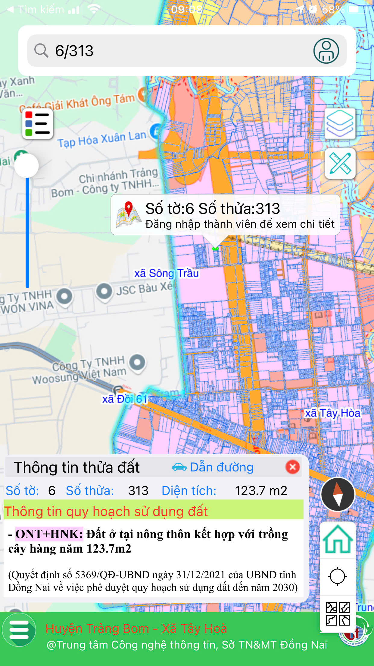 Tay Hoa 6 313 Dat Tay Hoa Trang Bom