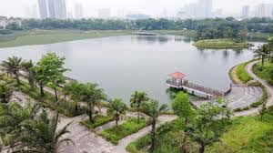 BIET THU CAU GIAY NHIN RA CONG VIEN